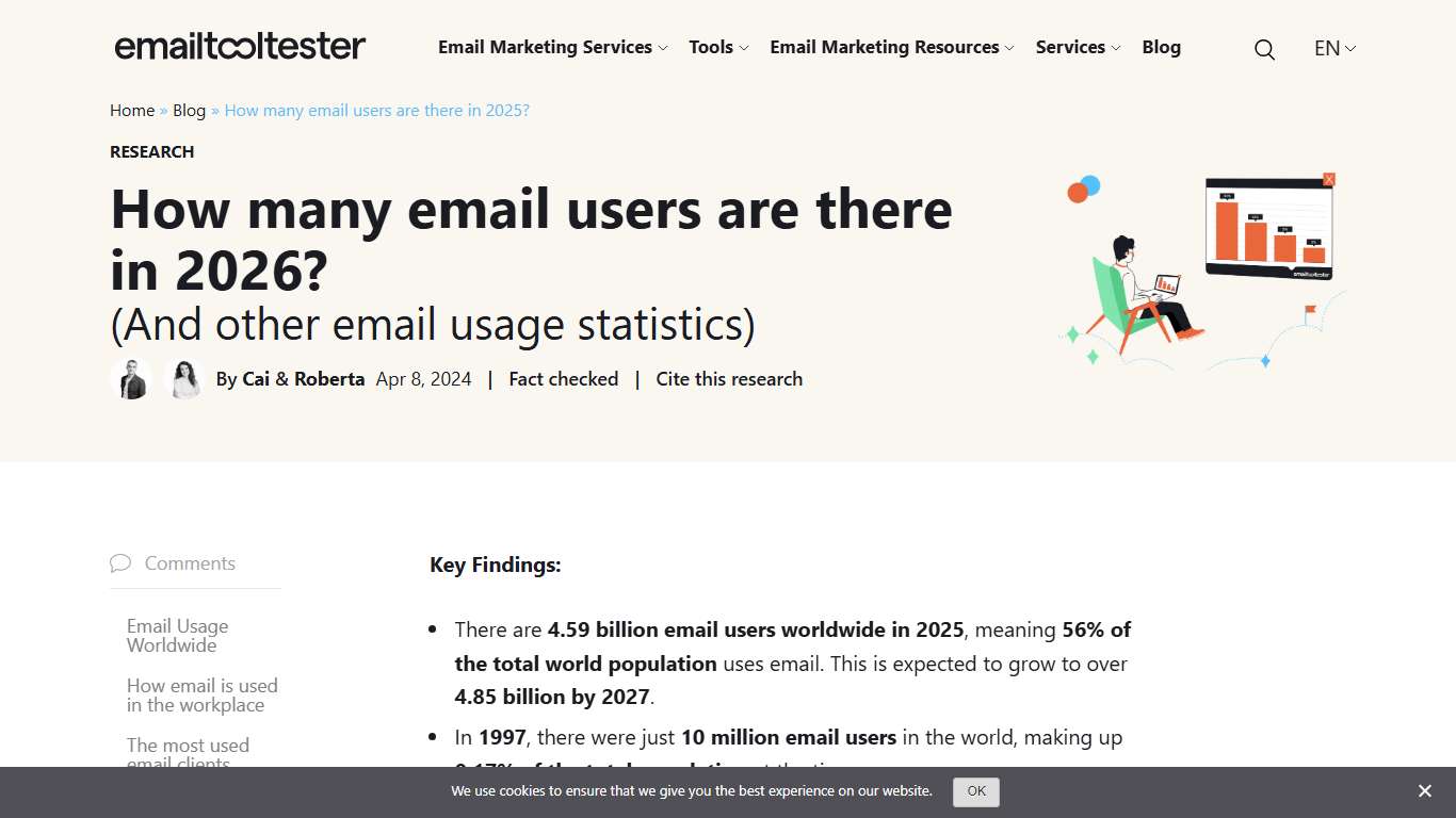 How many email users are there in 2026? (and other email usage statistics)